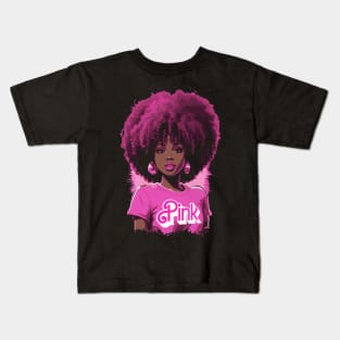 Afro - UrbanPink Dolls Kids T-Shirt